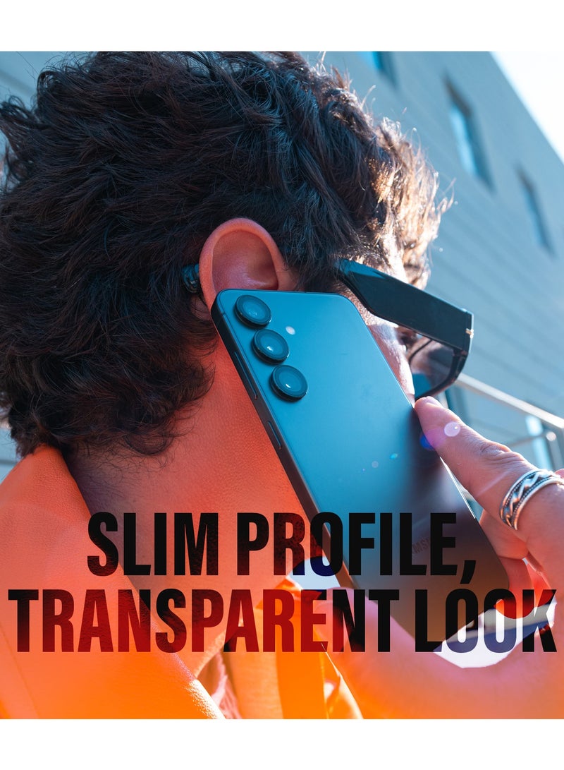 PanzerGlass حماية عدسة كاميرا بانزر جلاس هووبز لهاتف سامسونج جالاكسي S25 ألترا، مقاومة للخدوش والصدمات، سهلة التركيب، زجاج مقسى فائق النحافة، متوافقة مع غلاف جالاكسي S24/S25 ألترا، شفافة - Image 5