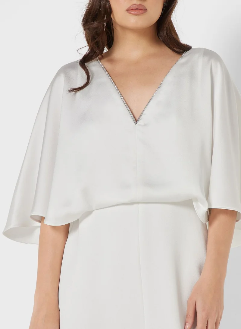 Nocturne Satin Column Dress