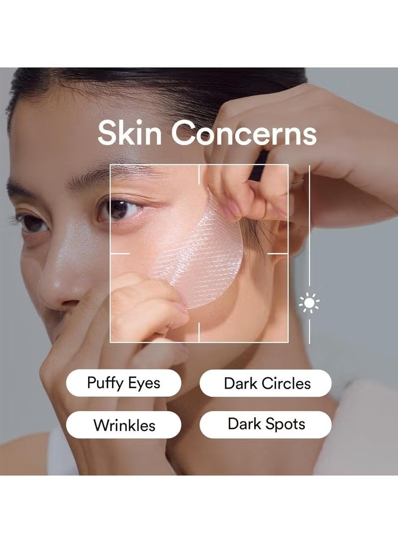 abib Collagen Eye Patch Jericho Rose Jelly 60  Patches, Korean Under Eye Patches for Puffy Eyes and Dark Circles, Anti-Wrinkle, Collagen, Caffeine, Niacinamide, Ceramide, Antioxidant, Skin Care - Image 5