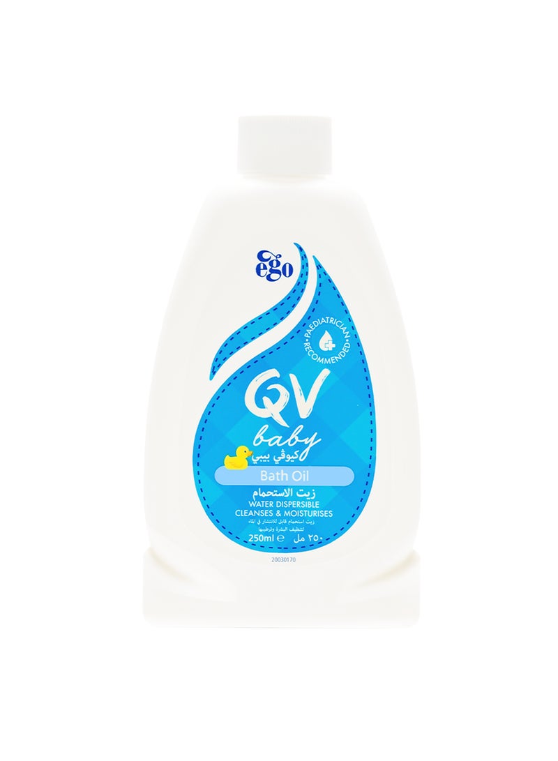 QV Baby Bath Oil Gentle Nourishing Oil for Sensitive Baby Skin - Image 1
