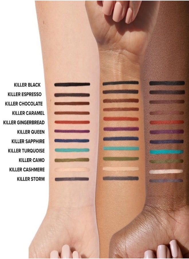 Too FacedCosmetics - Too Faced Killer Liner 36 Hour Waterproof Gel Eyeliner  Killer Espresso - Black Brown 1.13g - Image 1