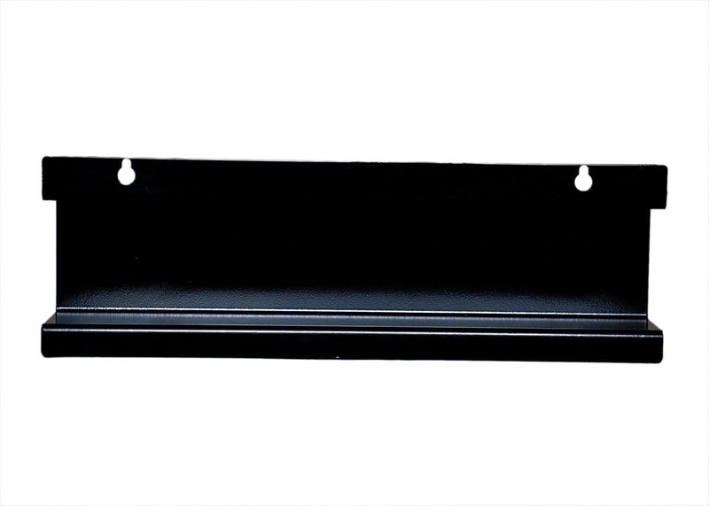 invont Wall Mount Remote Holder | 4-Slot Metal Organizer | Black Powder-Coated Rack for TV, AC & Set-Top Box Remotes | Space-Saving Remote Storage Stand - Image 2