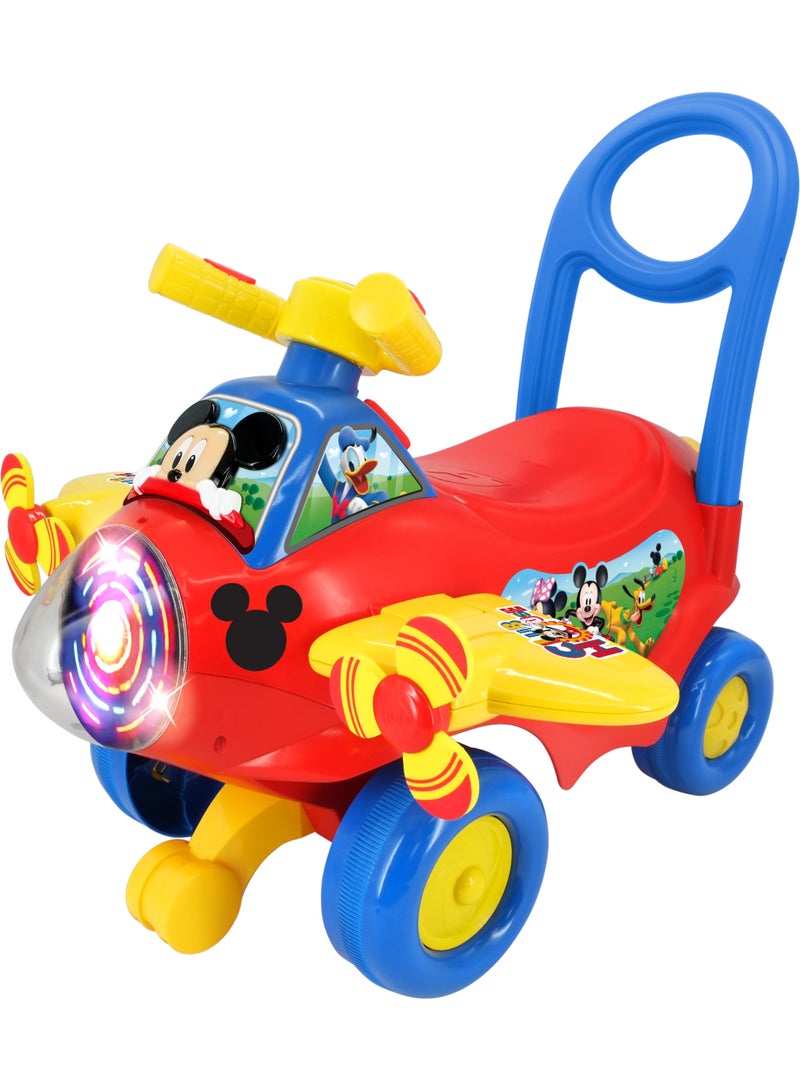 Kiddieland Spinning Lights Mickey Activity Plane - Image 1