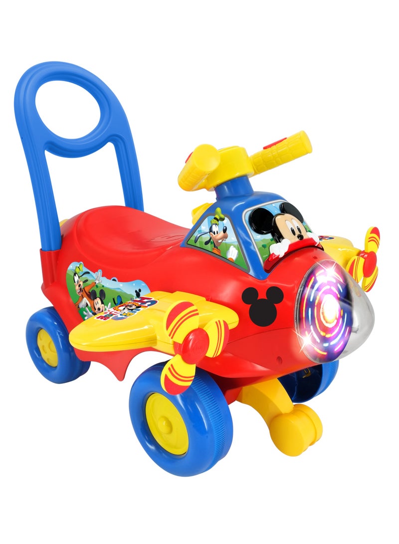 Kiddieland Spinning Lights Mickey Activity Plane - Image 2
