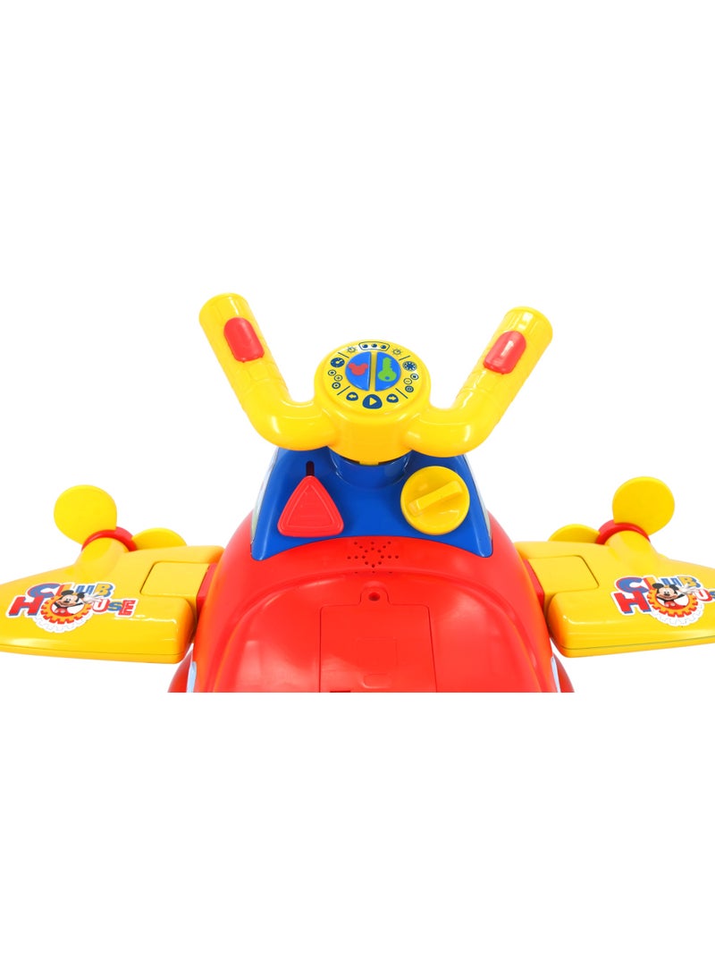Kiddieland Spinning Lights Mickey Activity Plane - Image 4