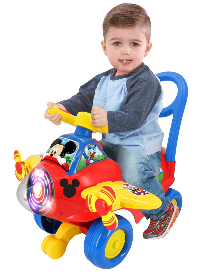 Kiddieland Spinning Lights Mickey Activity Plane - Image 3