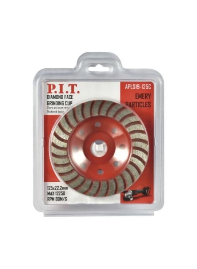 قرص جلخ كسر حرف 125 مم P.I.T موديل APLS19-125C