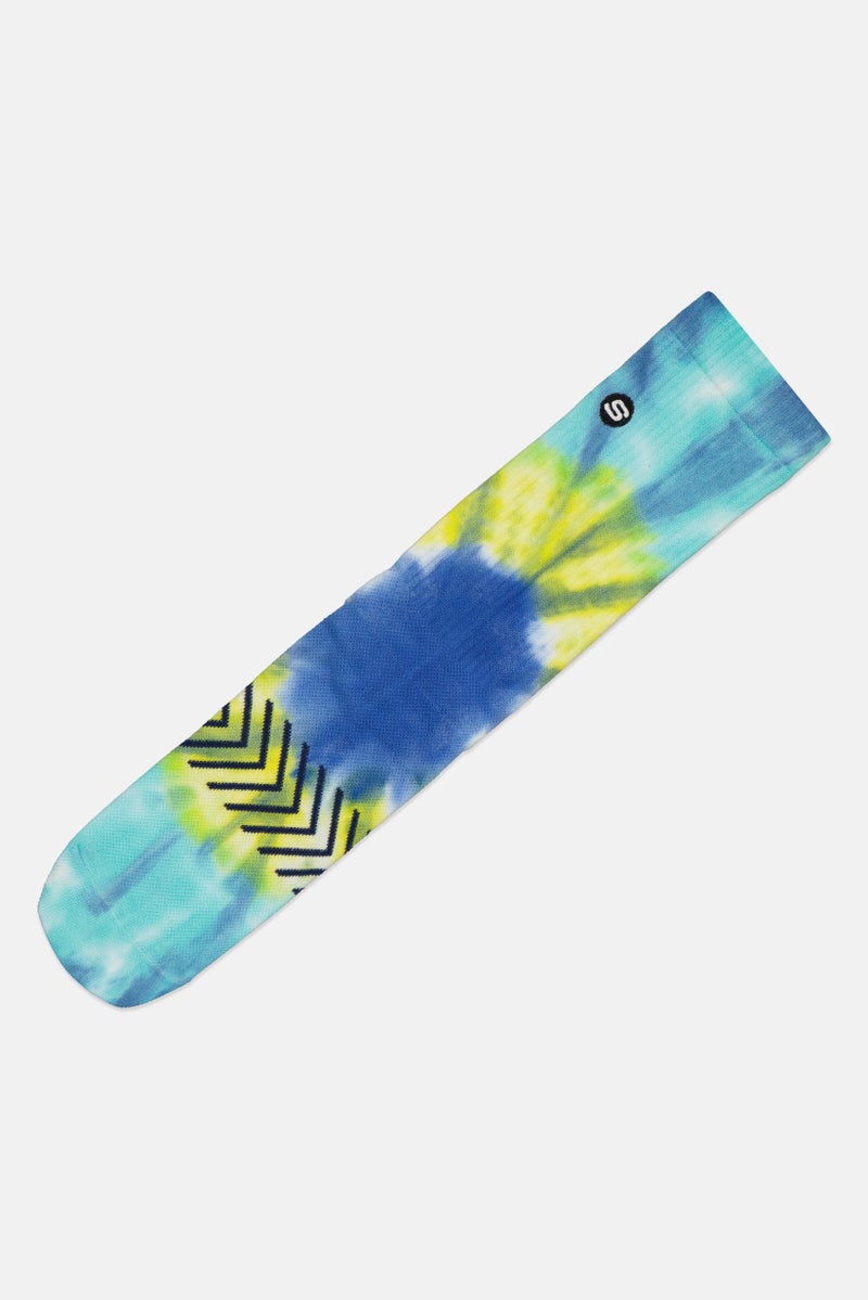 SKECHERS Women Tie Dye Crew Socks, Multicolor - Image 4