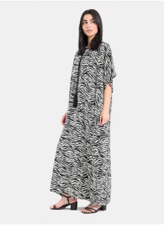 Clue Split Crew Neckline Dress  - Image 2