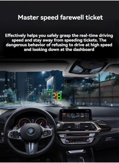 M MIAOYAN Car HUD Head-up display Car status display Multi-function speedometer High-definition instrument display  - Image 2