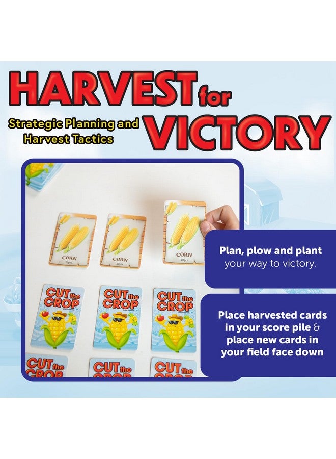 Continuum Games Cut The Crop Card Game The 3 in a Row Farm Themed Matching Memory Game for 2-6 Players Ages 6 and Up - Image 5