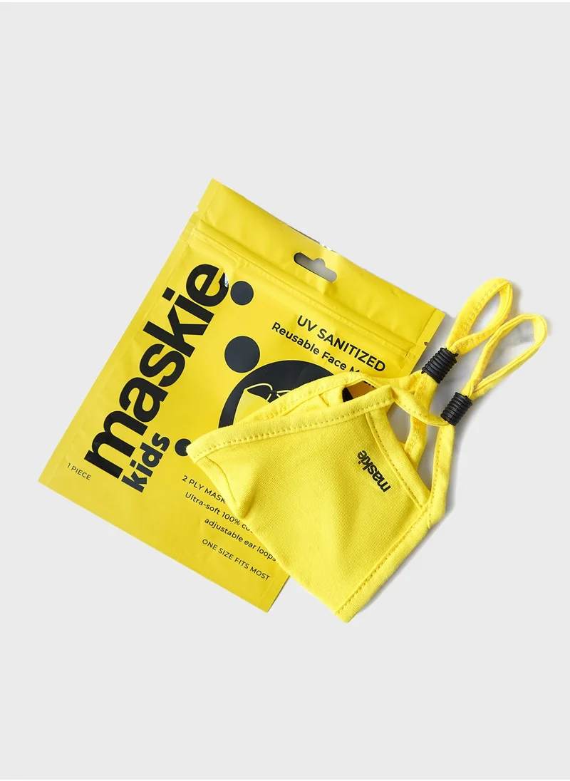 maskie Kids Logo 5 Pack Reusable Mask