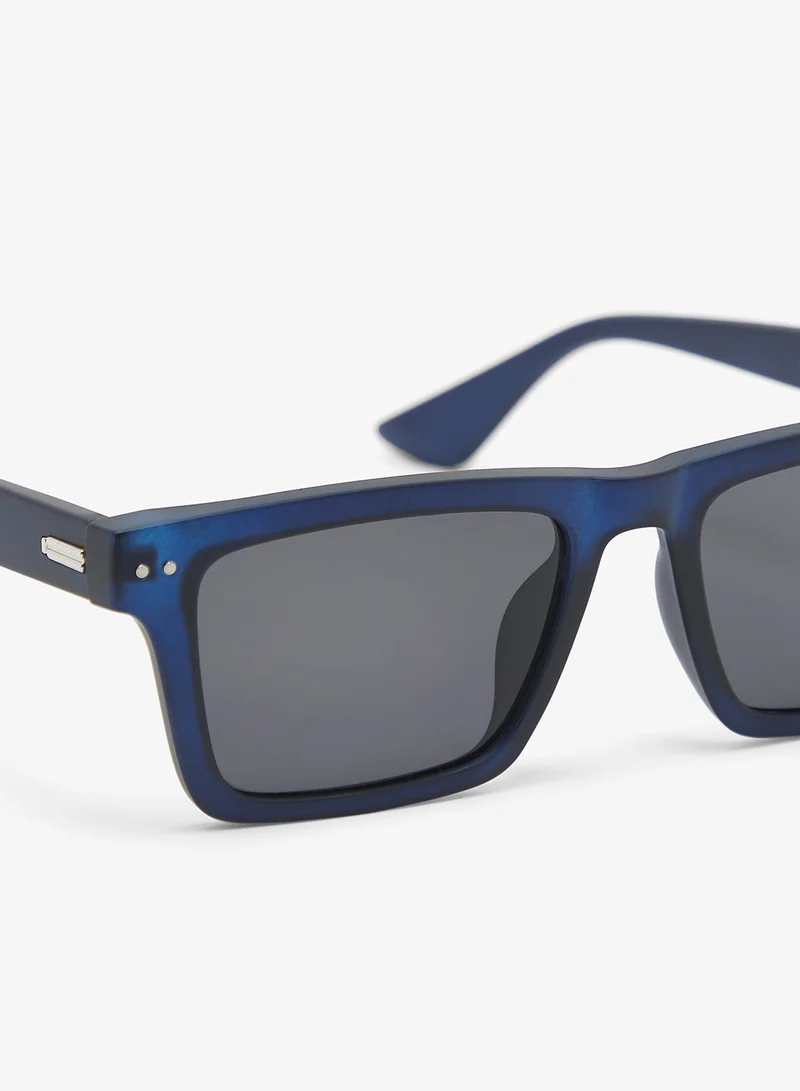 Seventy Five  Classic Bold Rectangular Wayfarer Sunglasses for Men | Best Price UAE