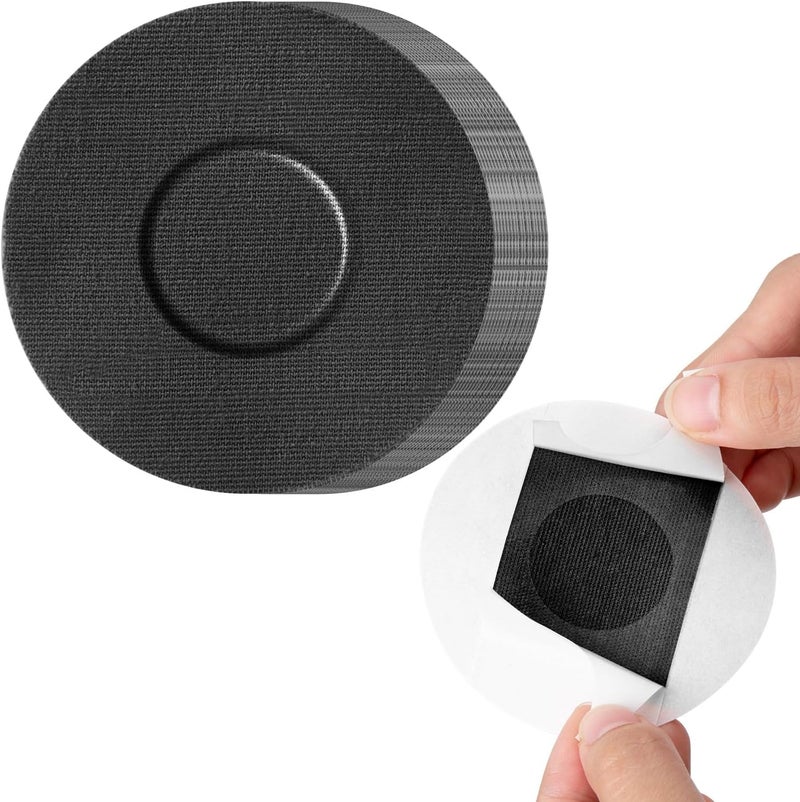 40 Pack Libre 2 Sensor Covers, Waterproof Skin-Friendly Freestyle Libre 2 Glucose Sensor Cover Long Lasting for 10-14 Days, No Glue in The Center by SUNMON (Black)