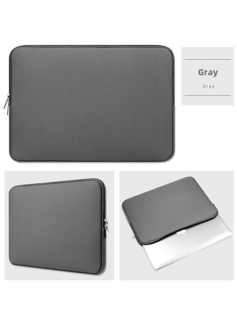 For Apple Laptop Bag Macbook 11/13/15 Inch Inner Bag Power Bag Pro Protective Cover-Color:Grey-Applicable Model:20*10cm Round Power Pack