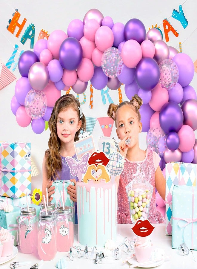 MEMOVAN Eras Party Cupcake Topper 24PCS Concert Party Cake Decoration I'm the Birthday Girl It's Me Cake Topper Super Star Birthday Cake Decor for Bachelorette Fans Celebration Guitar Bridesmaid - Image 3