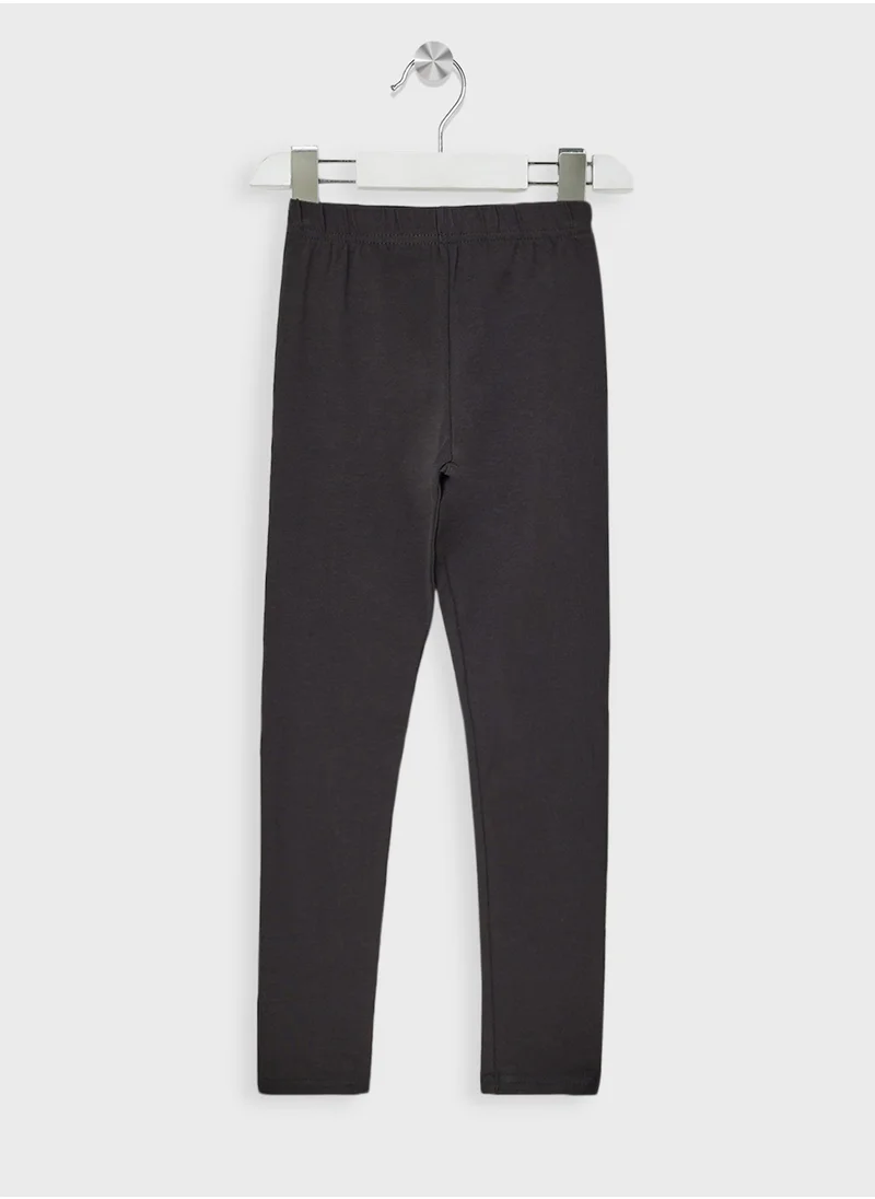 ريبلز مع نمشي GIRLS SOLID LEGGING 2PCS PACK