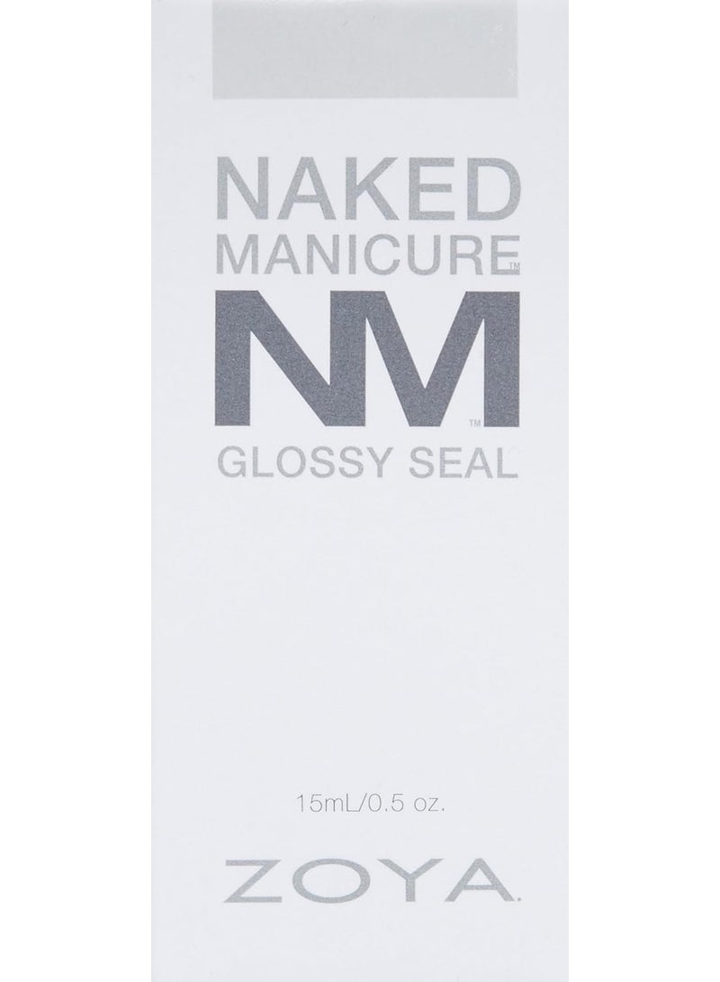 ZOYA Naked Manicure Glossy Seal Top Coat, 0.5 fl. oz. - Image 4