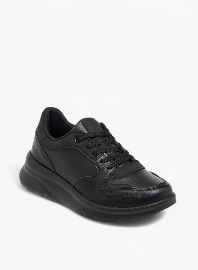 Flora Bella By Shoexpress Women's Panelled Lace-Up Sneakers