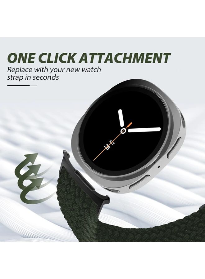 Starlight Elastic Nylon Strap For Galaxy Watch 8 And 8 Classic No Gap Bracelet - Image 4