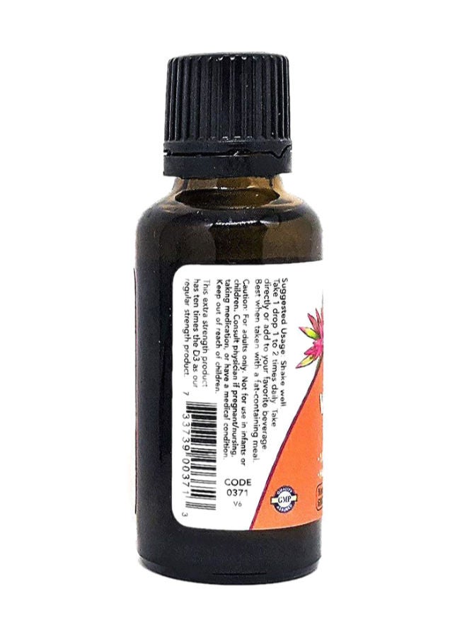 now Extra Strength Liquid D-3 1000IU Drop 30ML - Image 4