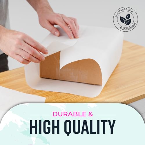 Bryco Goods 18”x1200” (100’) White Wrapping Paper – Kraft Paper Roll for Painting, Drawing, Banner, Bulletin Board, Easel Use, Floor Covering, Packaging, Shipping, Arts & Crafts – Made in USA - Image 5