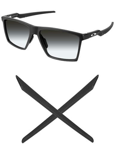 Mryok Replacement Earsocks for Oakley Futurity Sun OO9482 / Futurity OX8052 Sunglasses - Black - Image 1
