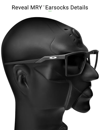 Mryok Replacement Earsocks for Oakley Futurity Sun OO9482 / Futurity OX8052 Sunglasses - Black - Image 5