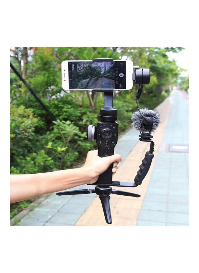 NIBEMINENT Handheld L-Shaped Gimbal Stabilizer Black  - Image 5