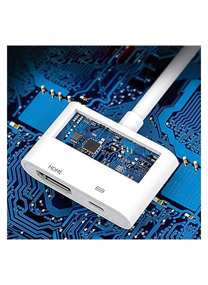 erorex - Lighing to HDMI Adapter,1080P Lighing Digital AV Adapter with Lighing Charging Port,HDMI Sync Screen Connector - Image 1
