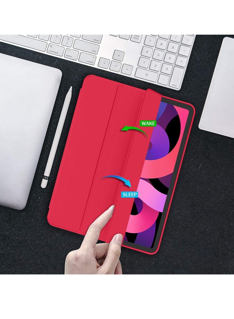 MIGOFAST iPad 10th Generation Case 2022 10.9 Inch with Pencil Holder Trifold Stand Smart Case with Soft TPU Back Auto Wake Sleep - Image 4