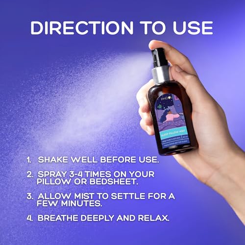 PHOOL LUXURY INCENSE Sleep Pillow Mist - 100 Ml |100% Pure And Natural|Aromatic,Calming & Relaxing Pillow Mist|Helps In Nerve Relaxation|Chamomile & Lavender Extract Sleep Support - Image 4