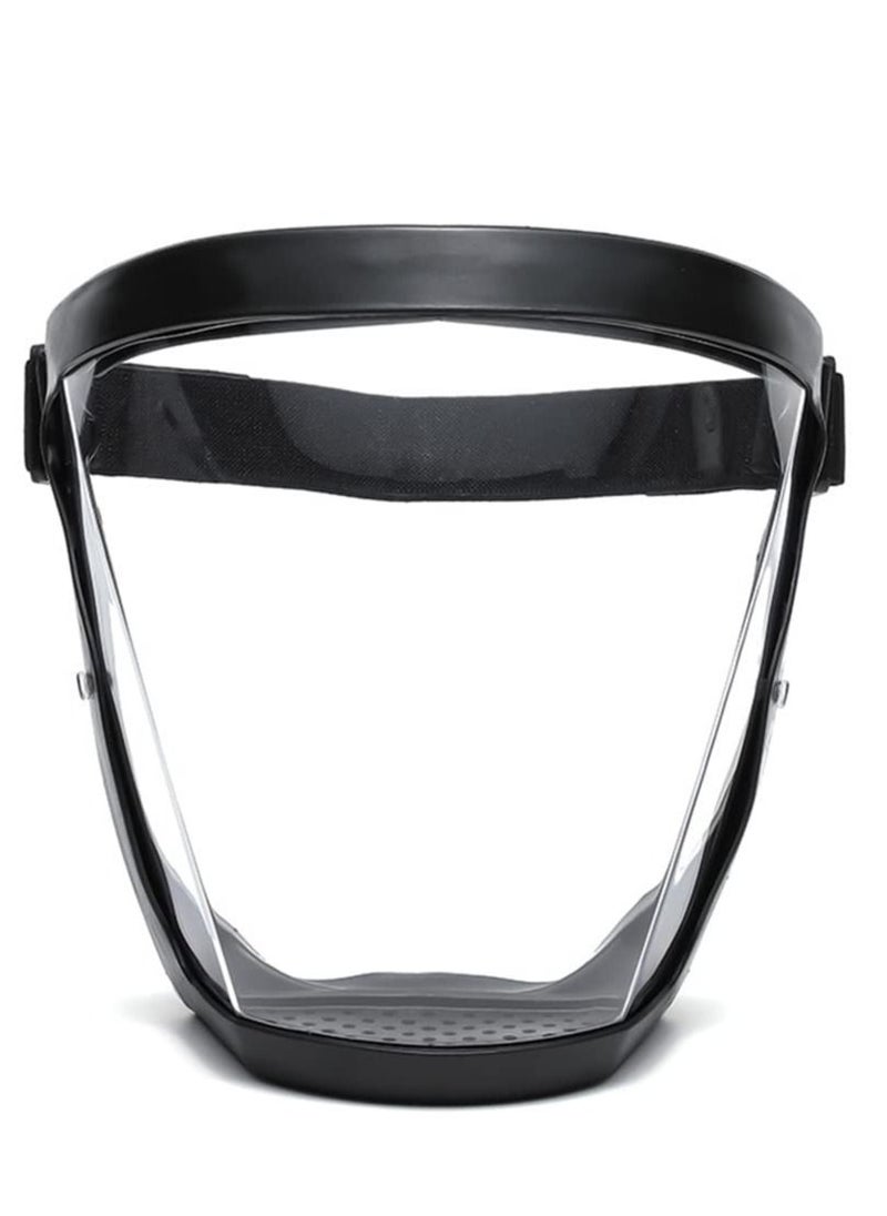Y&D Super Protective Face Shield, Transparent Anti-Fog Full Safety Shield Unisex All-Inclusive Protection with Detachable Flter,Reusable Eye, Nose, Mouth  - Image 1