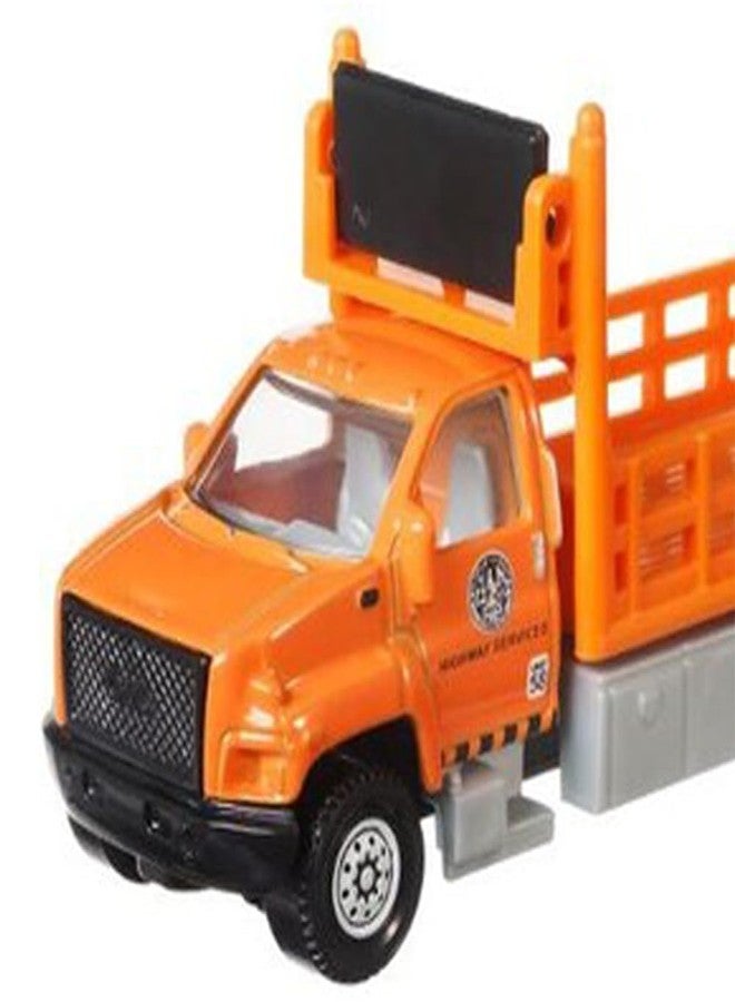 Matchbox Mbx Construction - GMC 3500 Attenuator Truck - Image 2