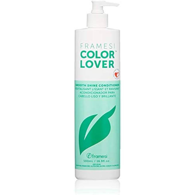 framesi COLOR LOVER SMOOTH SHINE CONDITIONER, SULFATE FREE CONDITIONER, COLOR TREATED HAIR, 16.9 FL OZ - Image 1