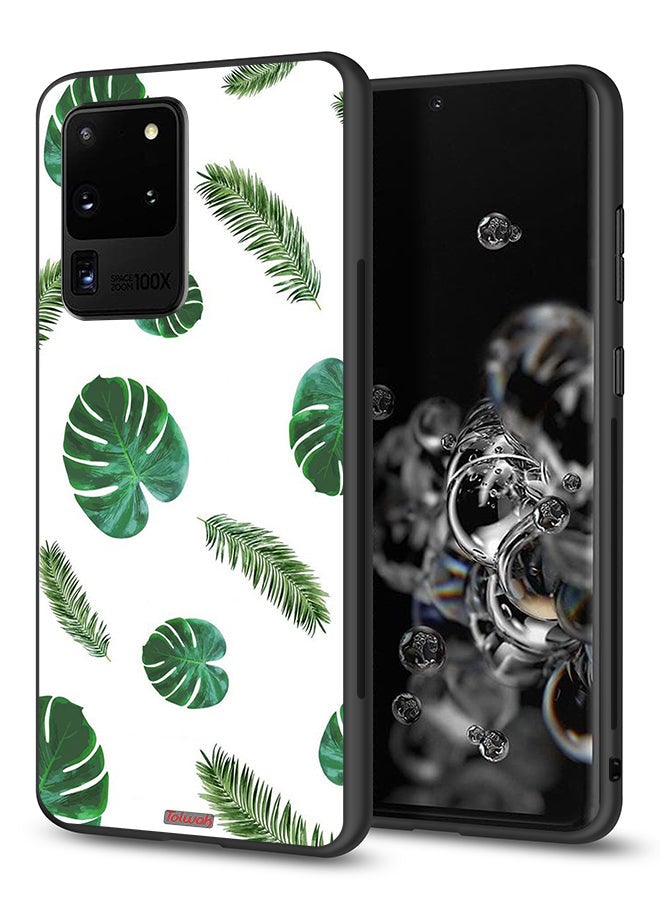 Tolwak Samsung Galaxy S20 Ultra Protective Case Cover Feathers Art - Image 1