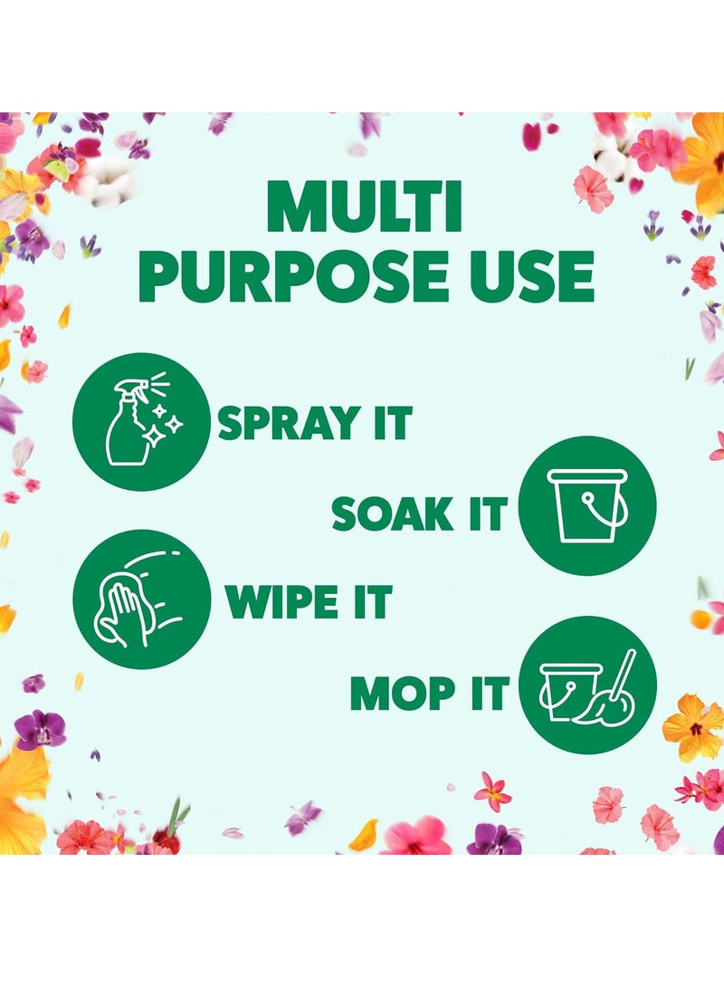 Zoflora 3in1 Action Concentrated Disinfectant All Surface Cleaner-Floor Cleaner-Effective against bacteria & Viruses-Long Lasting Bouquet Fragrance-Eliminates Odour-All Day. 500ml. - Image 5