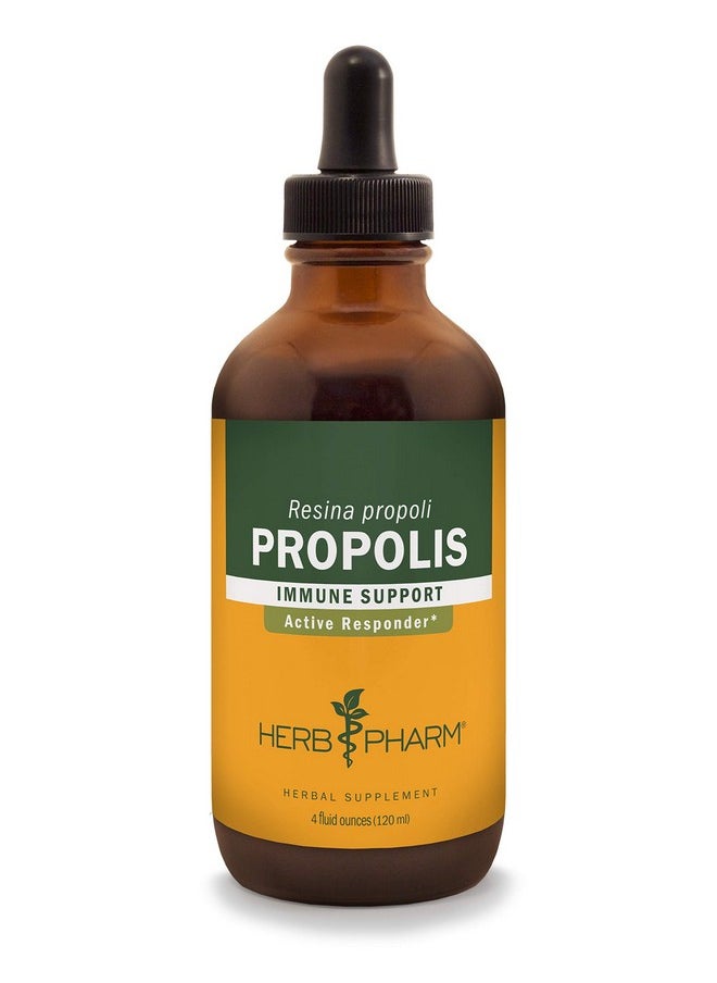 HERB PHARM - Propolis Liquid Extract For Immune System Support 4 Ounce - Image 1