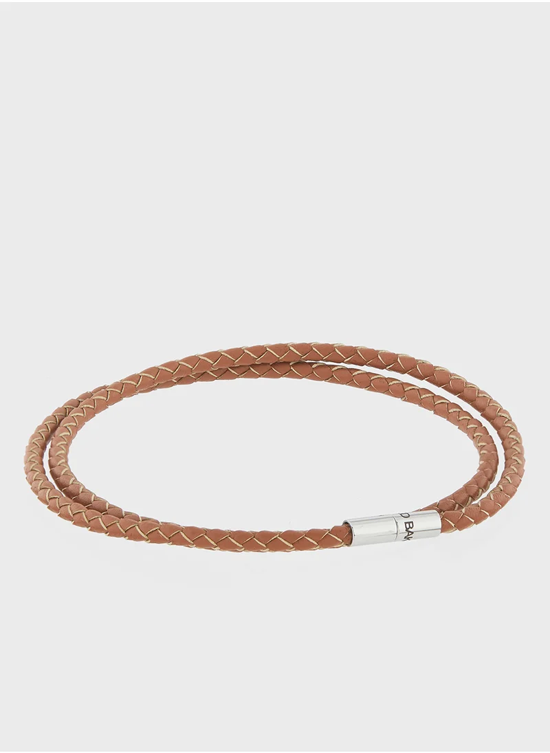 تيد بيكر Leather Single Bracelet