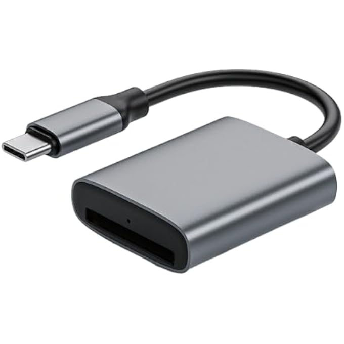 rayihni MEMORY CARD READER, CARD READER MEMORY MS CARD SPECIFIC, TYPE-C CONVERTER, MULTIFUNCTIONAL MEMORY STICK ADAPTER FOR ANDROIDS PHONE TABLETS TABLETS (GREY) - Image 1