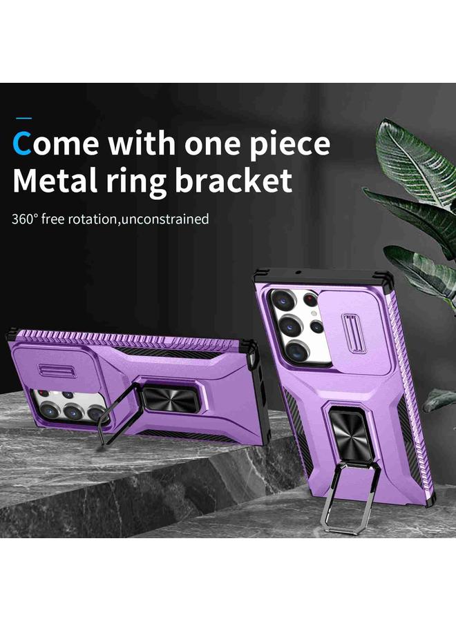 S-TOP Case For Samsung Galaxy S23 Ultra 5G Sliding Camshield Holder Phone Case - Image 3