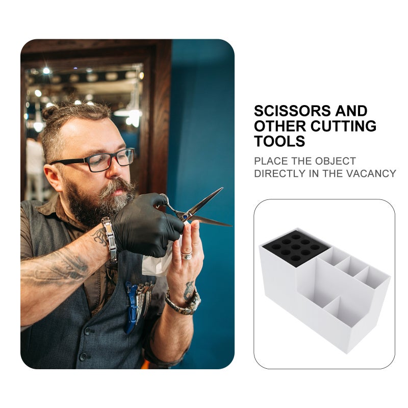 Hair Styling Tools Storage Box Hair Scissors Box Hairdressers Comb Box - Image 4