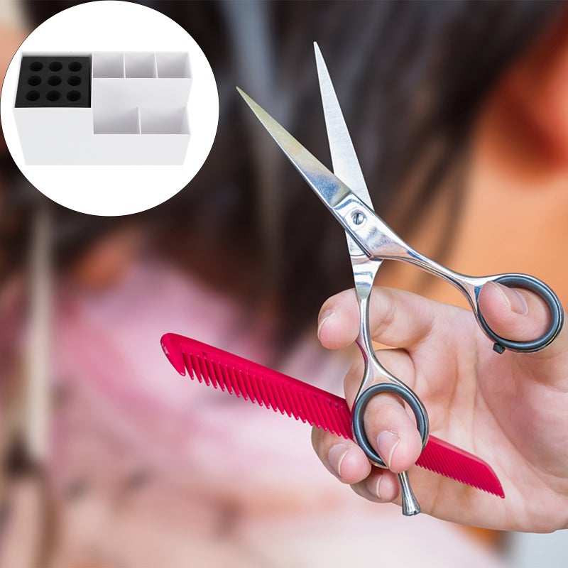 Hair Styling Tools Storage Box Hair Scissors Box Hairdressers Comb Box - Image 3