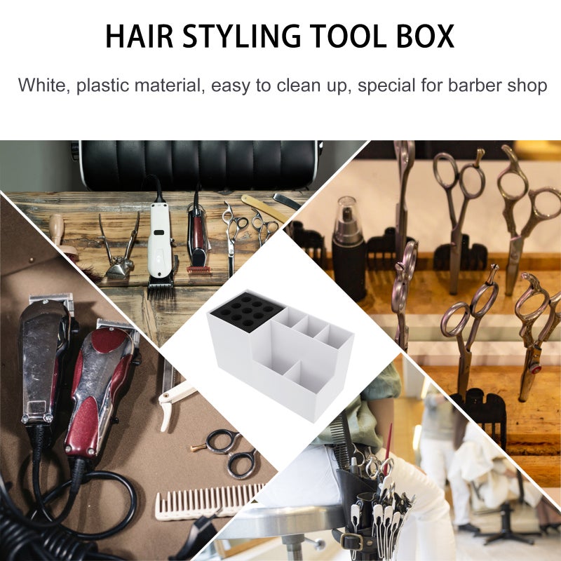 Hair Styling Tools Storage Box Hair Scissors Box Hairdressers Comb Box - Image 2