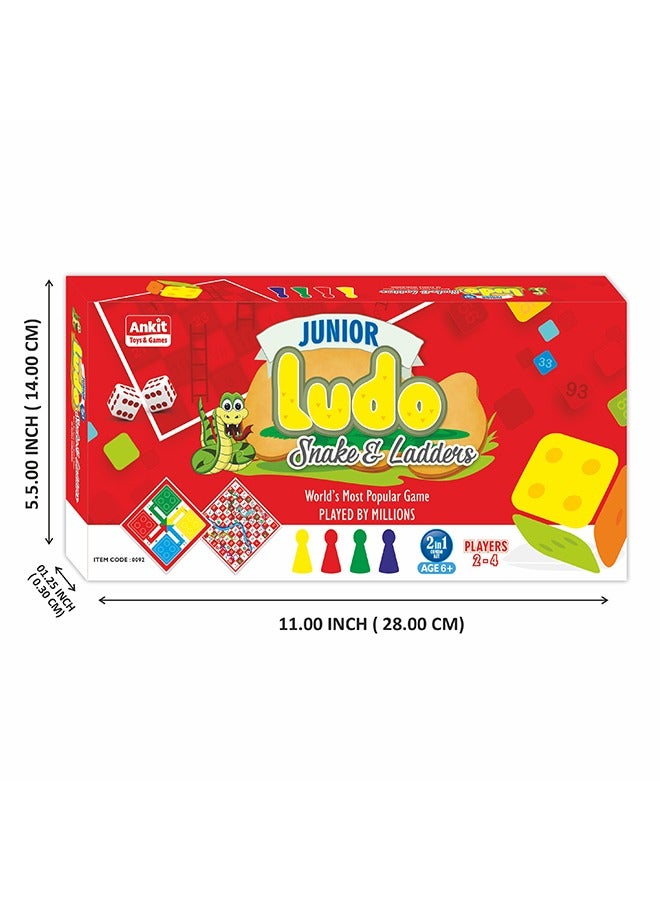 Ankit Toys & Games LUDO 10" JUNIOR - Image 2