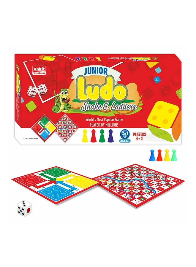 Ankit Toys & Games LUDO 10" JUNIOR - Image 1