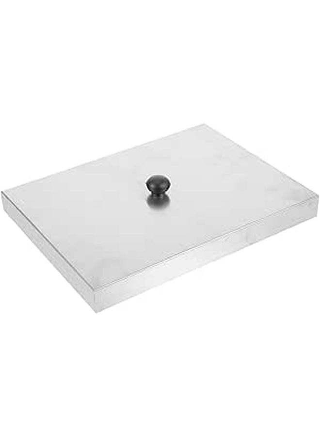 Commercial Takoyaki Machine Stainless Steel Dustproof Cover Food Container Tray Lid - Image 1