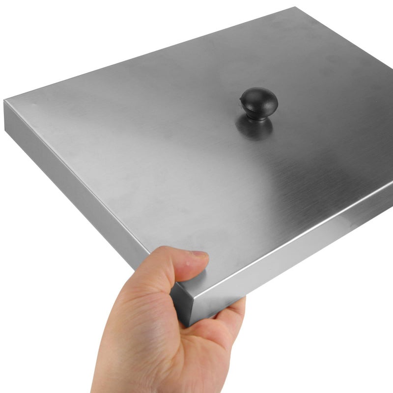 Commercial Takoyaki Machine Stainless Steel Dustproof Cover Food Container Tray Lid - Image 5