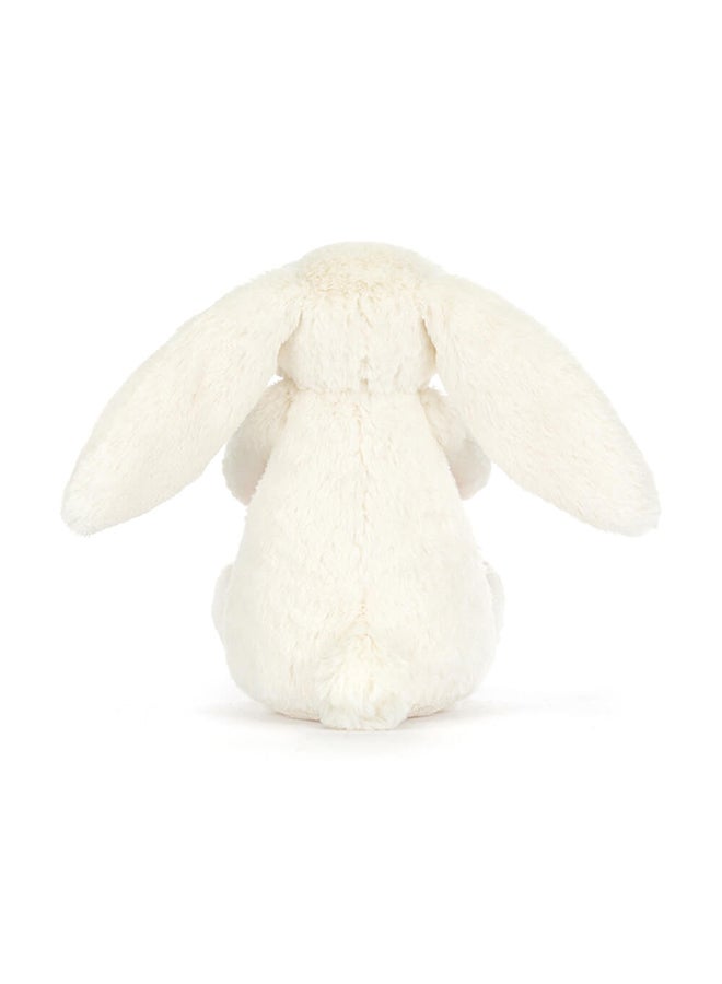 Jellycat أرنب خجول مع هدية 15 سم، أرنب قشدي ناعم يحمل هدية، لعبة هدية لطيفة للأطفال والرضع والمناسبات الخاصة - Image 4