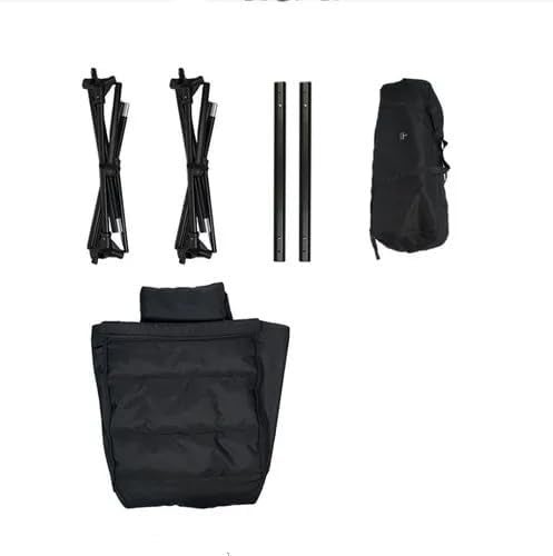 Vroxy Swing Chairs Hammock Chair Beautiful Swing with Powder Coated Stand Outdoor or Indoor Hanging Swing Hammock with Stand Upto 150kg Capacity 1Pcs - Image 3